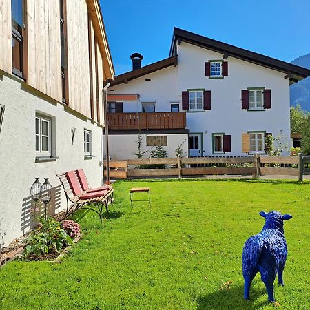 Ferienwohnungen Im Lueftlmalereck, Mussldomahaus Oberammergau Exteriér fotografie
