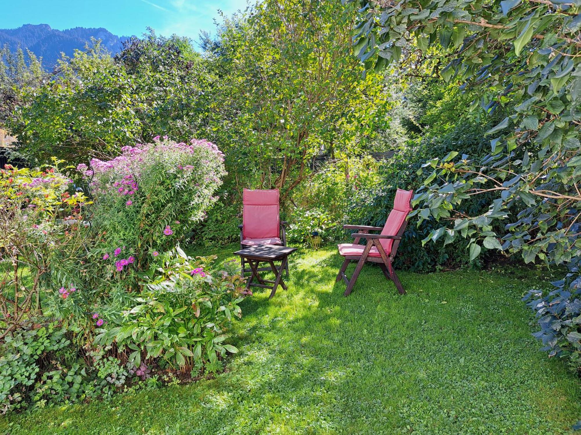 Ferienwohnungen Im Lueftlmalereck, Mussldomahaus Oberammergau Exteriér fotografie