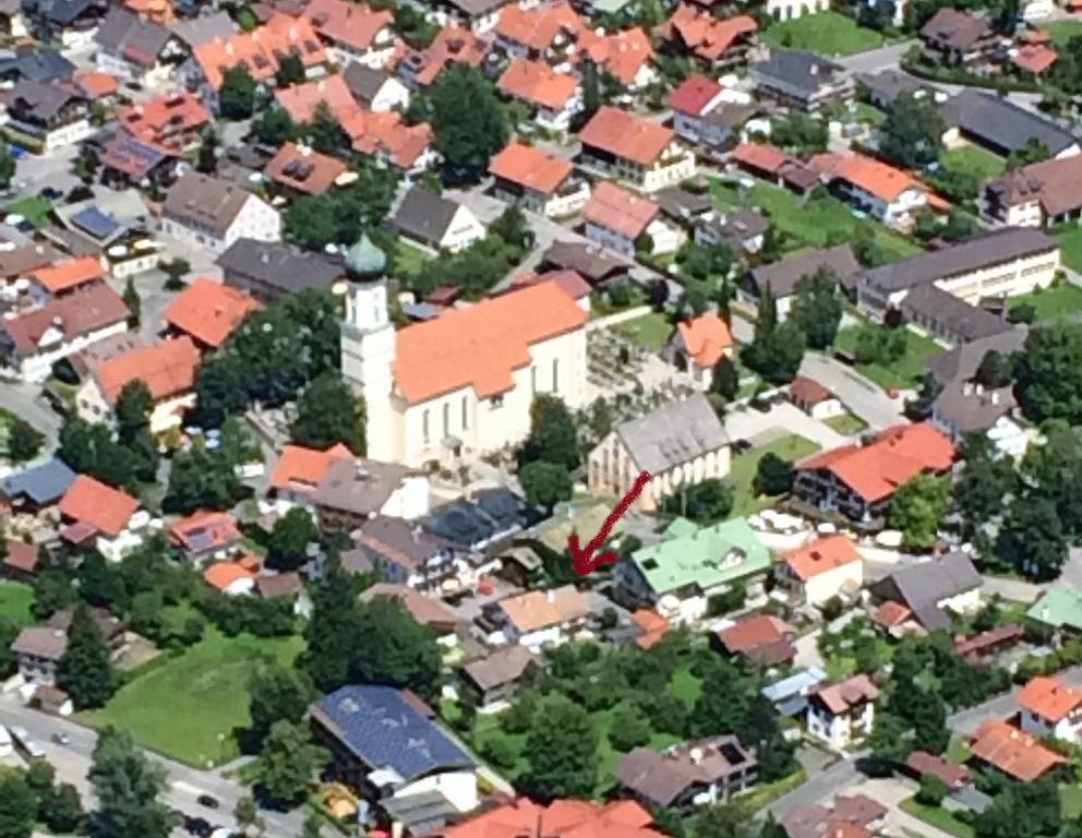 Ferienwohnungen Im Lueftlmalereck, Mussldomahaus Oberammergau Exteriér fotografie