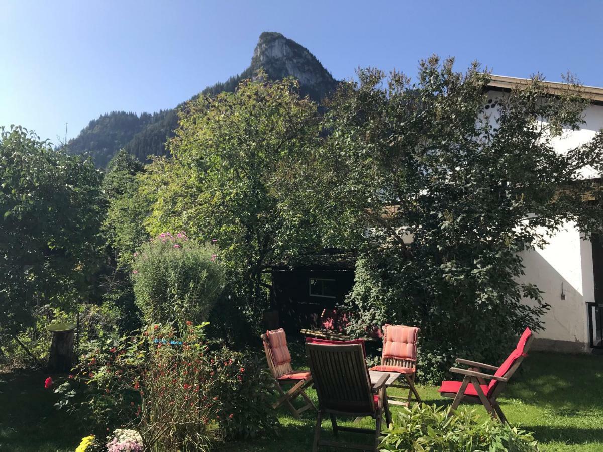 Ferienwohnungen Im Lueftlmalereck, Mussldomahaus Oberammergau Exteriér fotografie