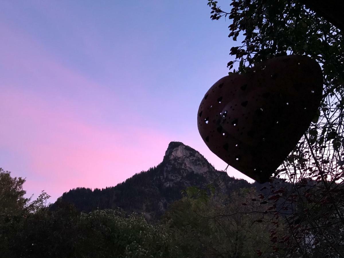 Ferienwohnungen Im Lueftlmalereck, Mussldomahaus Oberammergau Exteriér fotografie
